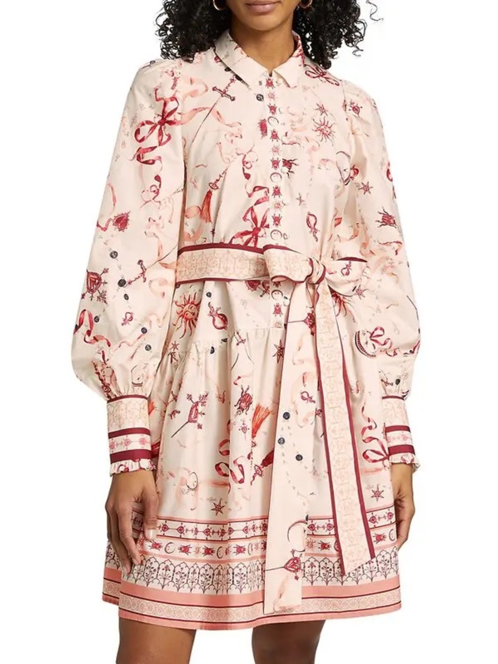 Marchesa Rosa Sylvan poplin dress size 2